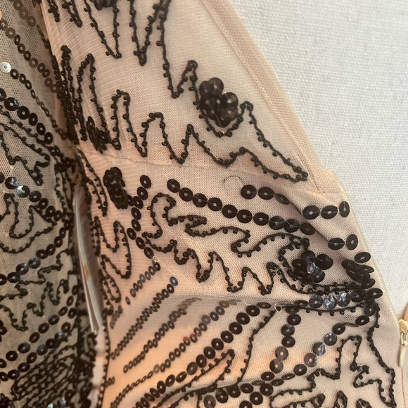 Giani Bernini Black and Cream Lace Dress Giani Bernini Black and Cream Lace Dress